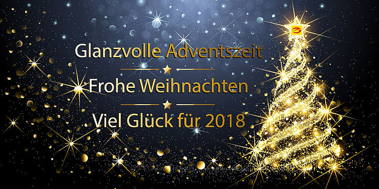 Frohe Weihnachten und einen guten Rutsch ins neue Jahr 2018